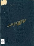 College Catalog 1908-09